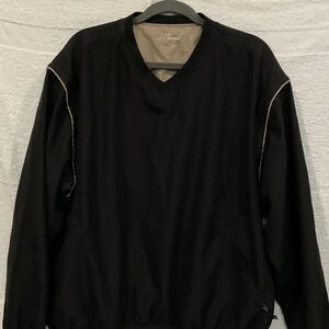 Grand Slam Black and Tan V-Neck pullover